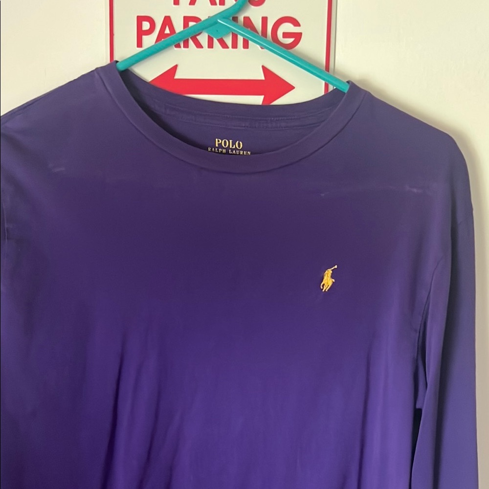 Polo by Ralph Lauren Purple Long Sleeve Tee Kids sizes